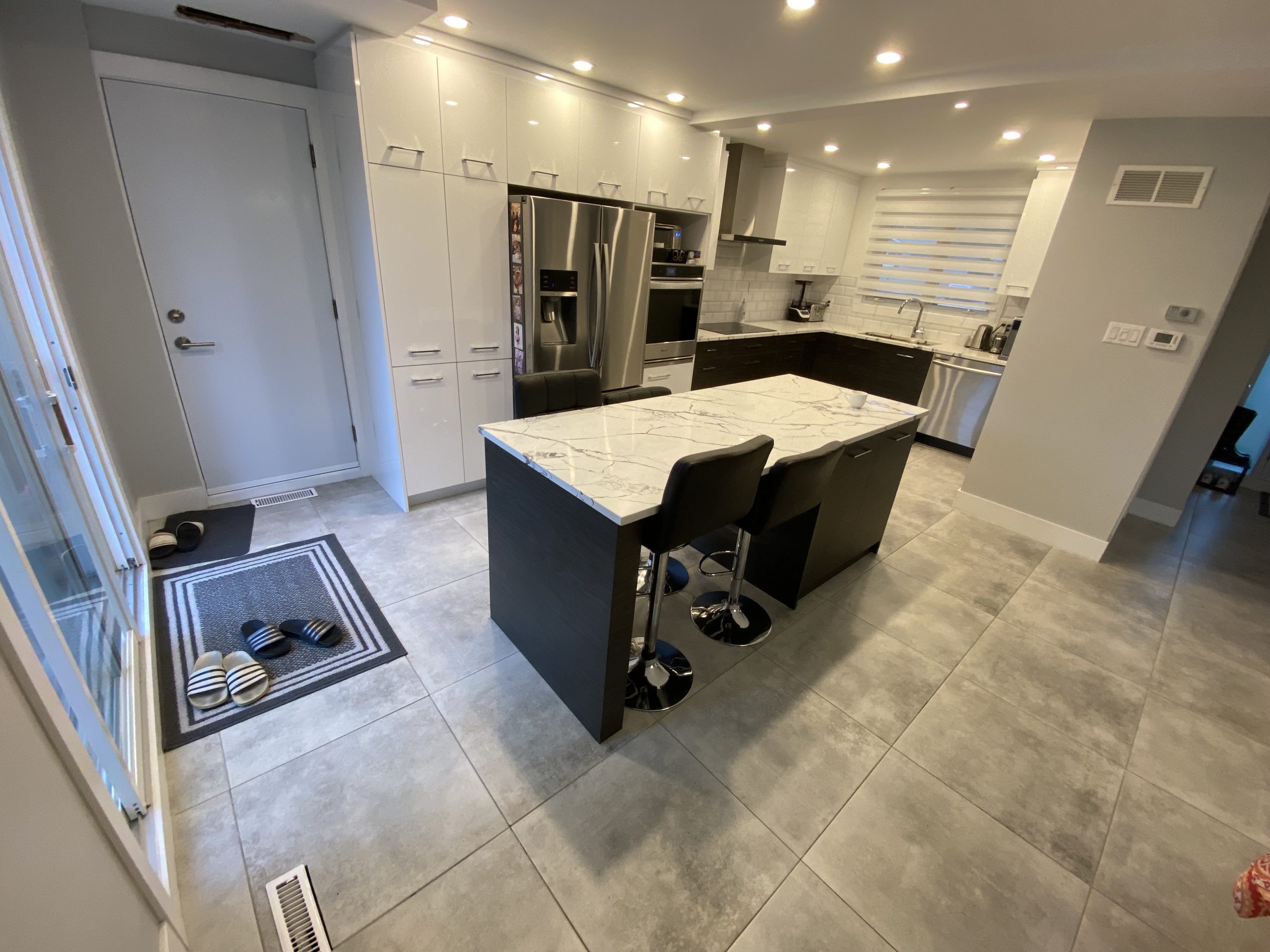 Freshly renovated kitchen